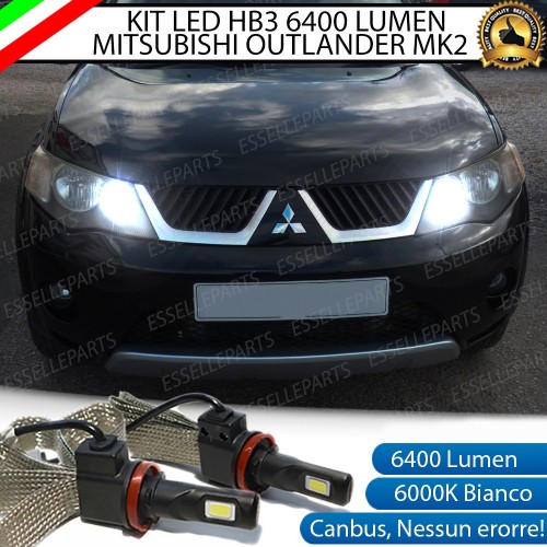 Kit Full LED HB3 6400 LUMEN Abbaglianti MITSUBISHI OUTLANDER II