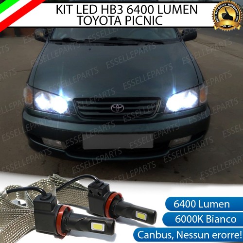 Kit Full LED HB3 6400 LUMEN Abbaglianti TOYOTA PICNIC