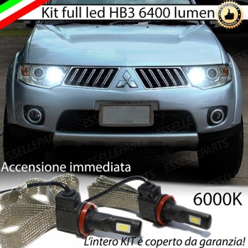 Kit Full LED HB3 6400 LUMEN Abbaglianti MITSUBISHI PAJERO SPORT II Kit Full LED HB3 6400 LUMEN Abbaglianti MITSUBISHI PAJERO SPORT II