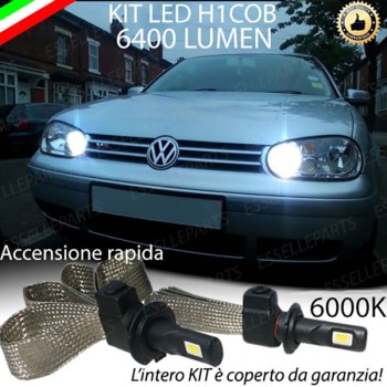 Kit Full LED H1 Abbaglianti 6400 LUMEN VW GOLF IV Kit Full LED H1 Abbaglianti 6400 LUMEN VW GOLF IV