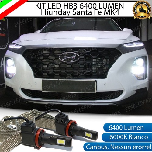 Kit Full LED HB3 6400 LUMEN Abbaglianti HYUNDAI SANTA FE IV