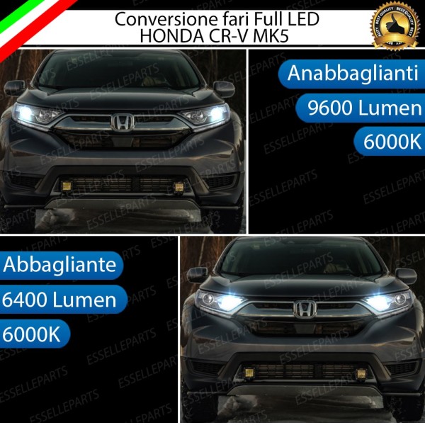 Conversione Fari Full LED HONDA CR-V V CON FARO LENTICOLARE