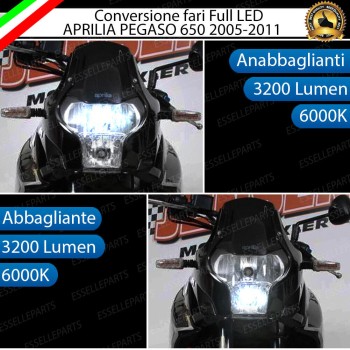 Conversione Fari Full LED APRILIA PEGASO 650 Conversione Fari Full LED APRILIA PEGASO 650