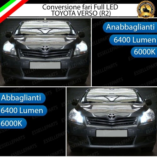 Conversione a Led 6000K Canbus Toyota Verso R2 No error