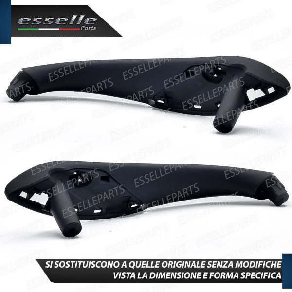 Maniglie Interne Bmw Serie 3 GT F34 Posteriori Lato Guida Lato Passeggero Nero