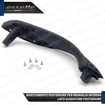 Maniglia Interna Posteriore Lato Guida Soft Touch Nero Bmw Serie 3 F30 F31