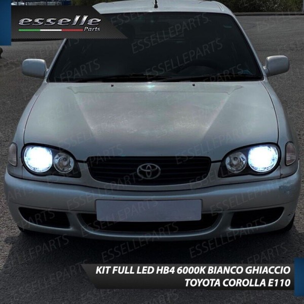Conversione Fari Full LED per Toyota Corolla E110 6000K Bianco Ghiaccio Canbus