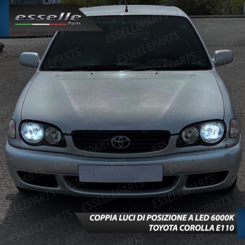 Conversione Fari Full LED per Toyota Corolla E110 6000K Bianco Ghiaccio Canbus