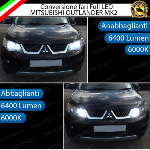 Conversione Fari Full LED MITSUBISHI OUTLANDER II