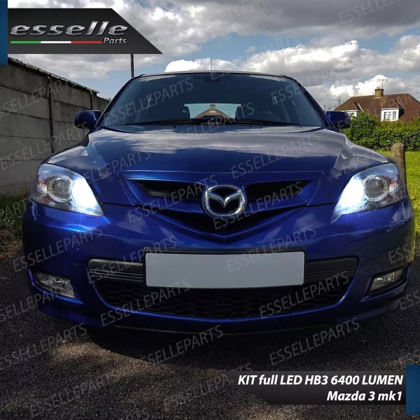 Conversione Fari Full LED 6000k canbus MAZDA 3 I Luce Bianca No Error