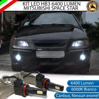 Kit Full LED HB3 6400 LUMEN Fendinebbia MITSUBISHI SPACE STAR I DAL 2002 Kit Full LED HB3 6400 LUMEN Fendinebbia MITSUBISHI SPACE STAR I DAL 2002