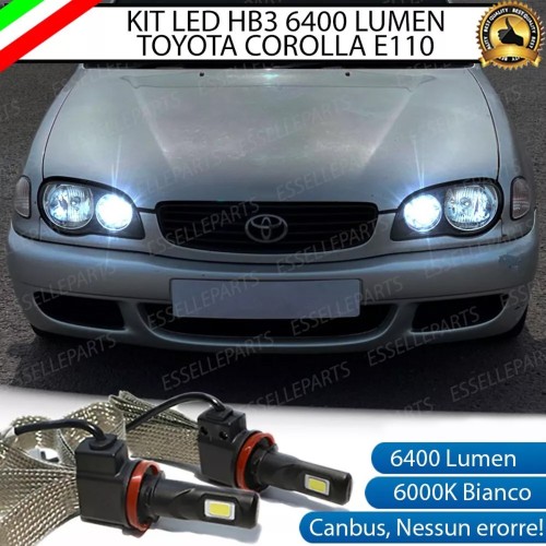 Kit Full LED HB3 6400 LUMEN Abbaglianti Toyota Corolla E110