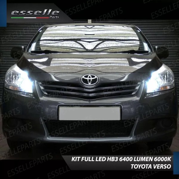 Kit Full LED HB3 6400 LUMEN Abbaglianti Toyota Verso R2