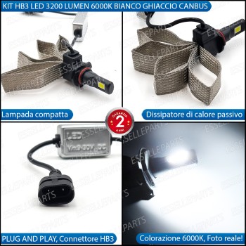 Conversione Fari Full LED per Suzuki GSX 1300  R Hayabusa 6000K Bianco Canbus