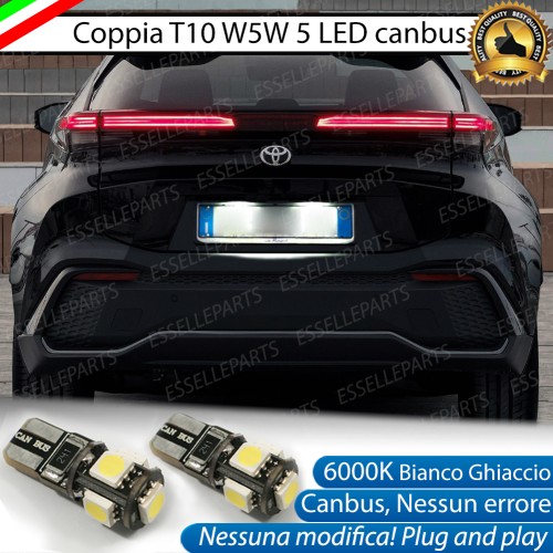 Luci targa 5 LED Canbus per TOYOTA C-HR MK2
