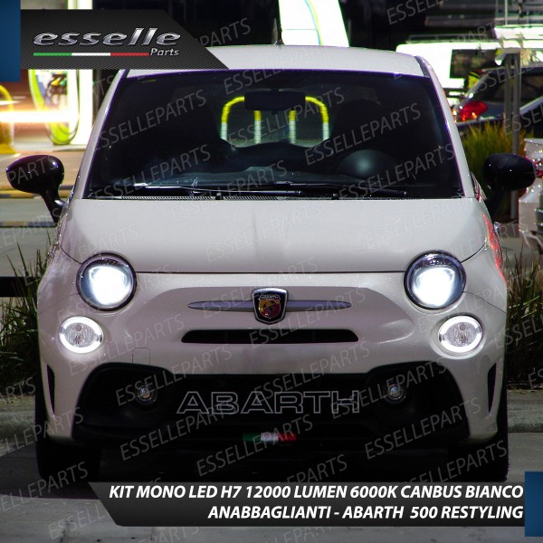Conversione Fari Full LED Abarth 500 595 695 restyling