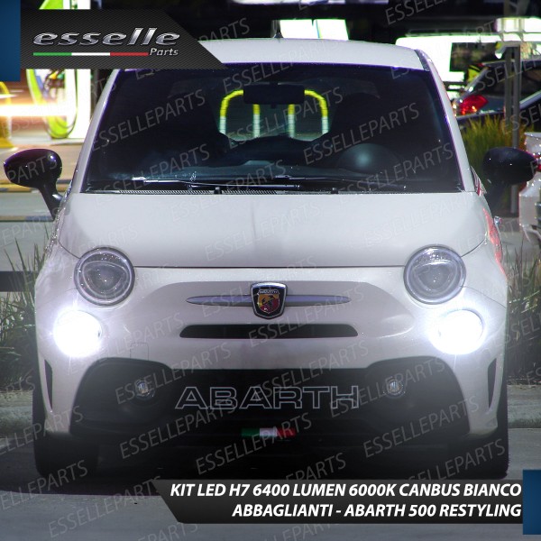 Conversione Fari Full LED Abarth 500 595 695 restyling