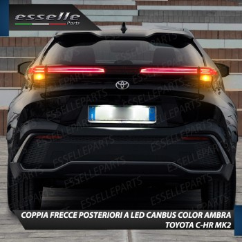 Coppia Frecce Posteriori T20 WY21W 35 LED Canbus per TOYOTA C-HR MK2