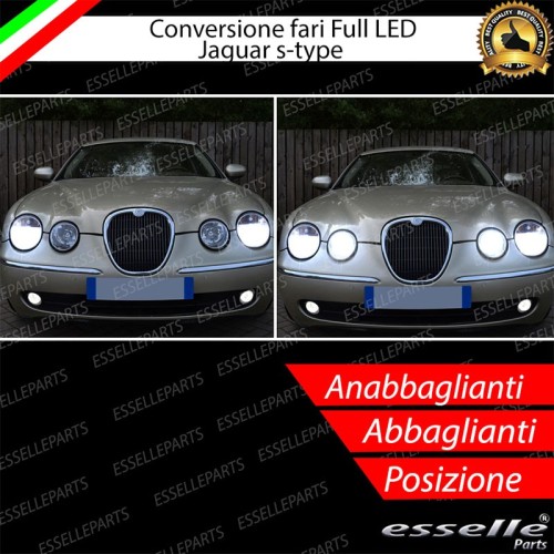 Conversione Fari Full LED 6000k canbus JAGUAR S-TYPE