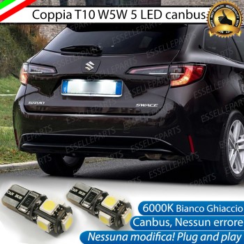 Luci Targa Led Canbus per SUZUKI SWACE 6000K Luce Bianca No Error