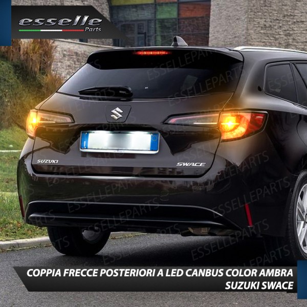 Coppia Frecce Posteriori T20 WY21W 35 LED Canbus per SUZUKI SWACE
