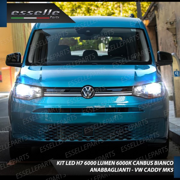 Kit Full LED Ultra Compatto H7 6000 Lumen Anabbaglianti VW CADDY V