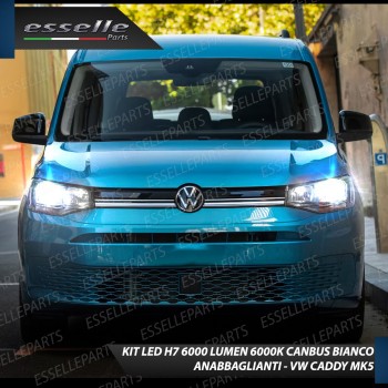 Kit Full LED Ultra Compatto H7 6000 Lumen Anabbaglianti VW CADDY V