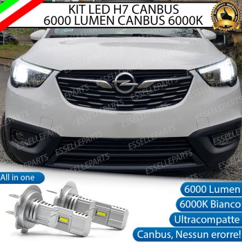 Kit Full LED Ultra Compatto H7 6000 Lumen 6000K Abbaglianti OPEL CROSSLAND X Kit Full LED Ultra Compatto H7 6000 Lumen 6000K Abbaglianti OPEL CROSSLAND X