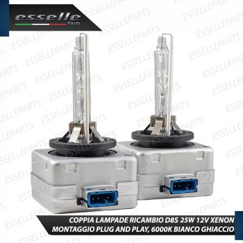 Coppia lampade ricambio D8S Xenon 6000K bianco Ghiaccio per OPEL ZAFIRA LIFE Coppia lampade ricambio D8S Xenon 6000K bianco Ghiaccio per OPEL ZAFIRA LIFE