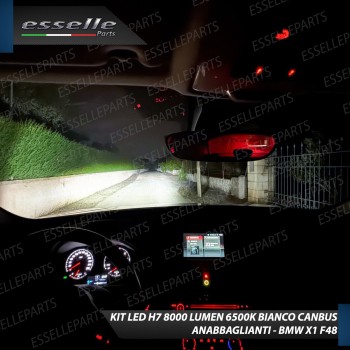 Kit Full LED H7 8000 LUMEN Anabbaglianti BMW X1 F48
