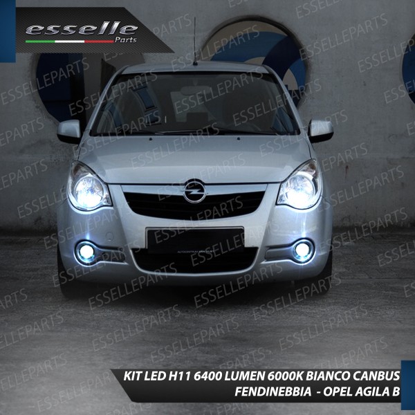 Kit Full LED Fendinebbia H11 6400 LUMEN OPEL AGILA B