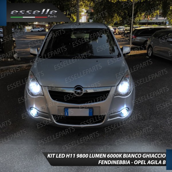 Kit Full LED H11 coppia lampade FENDINEBBIA OPEL AGILA B