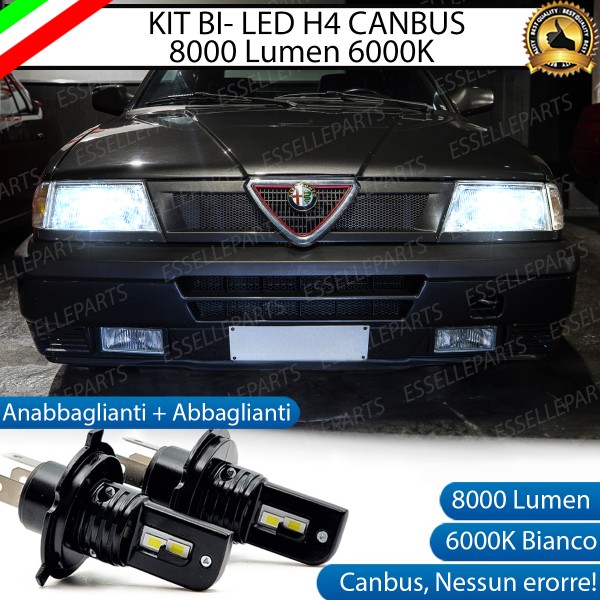 Kit Full LED H4 8000 Lumen 6000K Bianco ALFA ROMEO 33