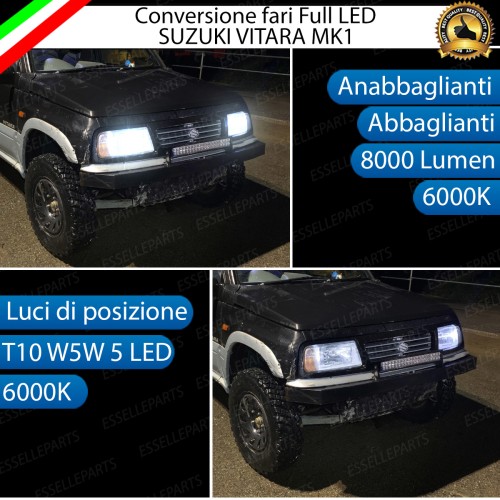 Conversione Fari Full LED 8000 Lumen 6000K SUZUKI Gran Vitara MK1