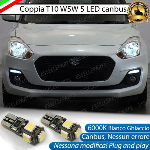 Luci posizione 5 LED Canbus per SUZUKI SWIFT MK6