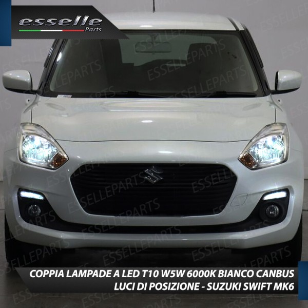 Conversione Fari Full LED 8000 Lumen 6000K per SUZUKI SWIFT MK6