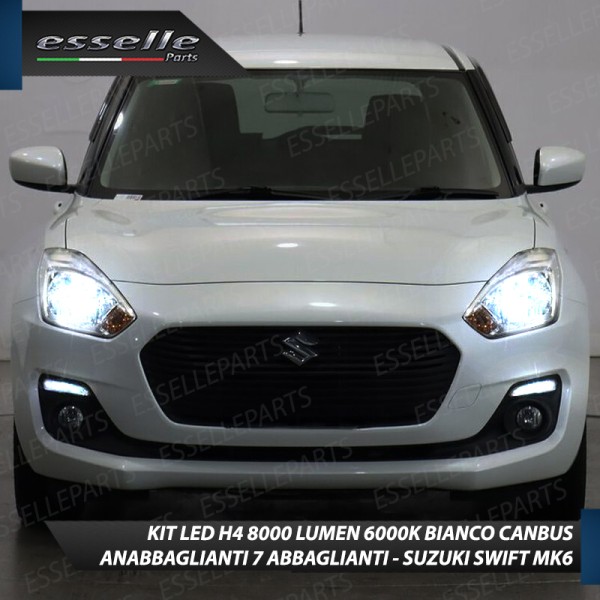 Conversione Fari Full LED 8000 Lumen 6000K per SUZUKI SWIFT MK6