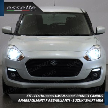 Conversione Fari Full LED 8000 Lumen 6000K per SUZUKI SWIFT MK6 Conversione Fari Full LED 8000 Lumen 6000K per SUZUKI SWIFT MK6