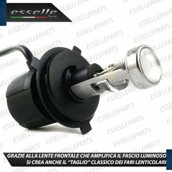 Kit Full LED H4 BI-LED conversione in faro lenticolare per Skoda Citigo Restyling