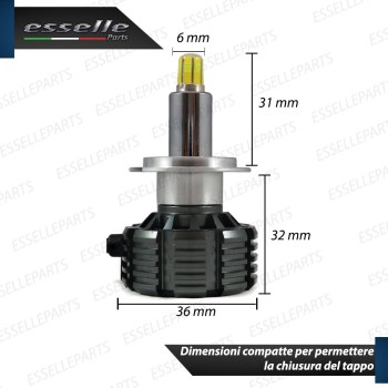 Kit Full LED H7 9600 LUMEN Anabbaglianti Mercedes SLK R171