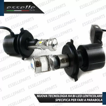 Kit Full LED H4 BI-LED conversione in faro lenticolare per Renault Twingo MK2 Restyling