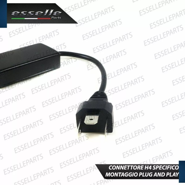 Kit Full LED H4 BI-LED conversione in faro lenticolare per Nissan Micra MK4 Fino al 05-2013
