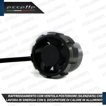 Kit Full LED H7 9600 Lumen 6000K bianco Anabbaglianti Kia Sorento 3 Con Fari Alogeni