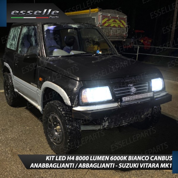 Conversione Fari Full LED 8000 Lumen 6000K SUZUKI VITARA MK1