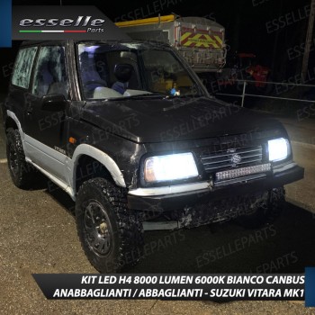 Conversione Fari Full LED 8000 Lumen 6000K SUZUKI VITARA MK1