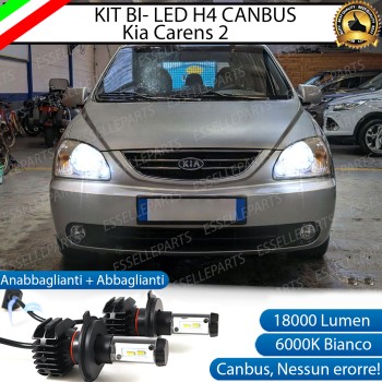 Kit Full LED H4 18000 Lumen Anabbaglianti + Abbaglianti Kia Carens 2