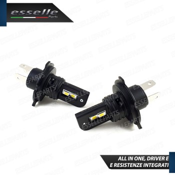 Kit Full LED H4 8000 Lumen 6000K Bianco per Chevrolet Kalos