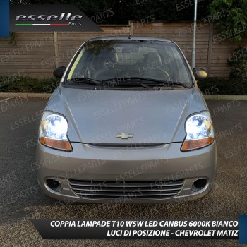 Luci posizione T10 W5W 5 LED Canbus Chevrolet Matiz