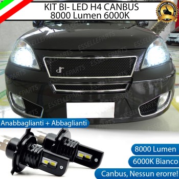 Kit Full LED H4 8000 Lumen 6000K Bianco per Dr-5