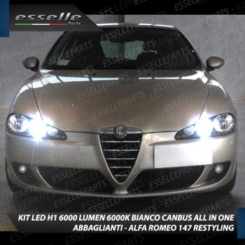 Conversione Fari Full LED per Alfa Romeo 147 Restyling LED Compatti 6000K Bianco Conversione Fari Full LED per Alfa Romeo 147 Restyling LED Compatti 6000K Bianco